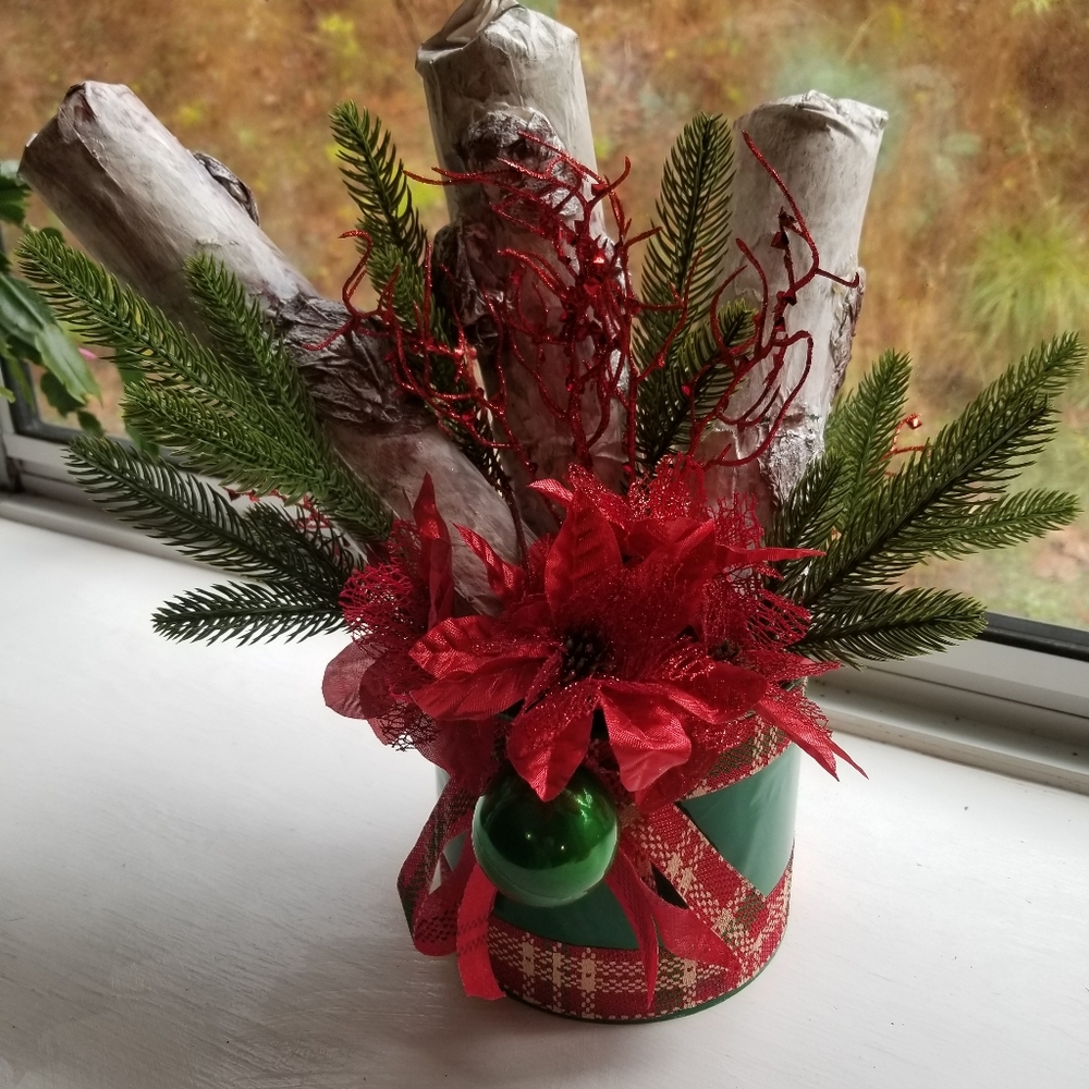 Christmas table decor